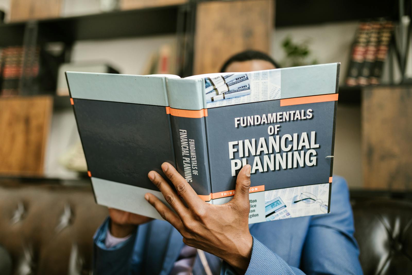 An estate planner reviewing trust and partnership documents